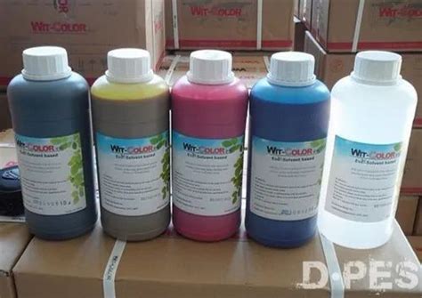 Liquid Yellow Wit Color Eco Solvent Ink For Printing Bottle At Rs