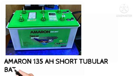 Amaron Ah Short Tubular Battery Aam Cr Ar St Youtube
