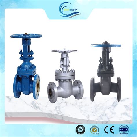 Din Standard Flange Connected Di Gate Valve With Cap Top Gate Valve