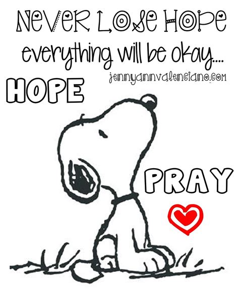 There Is Power In Prayer Snoopy Peanuts Gang Have Faith It
