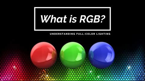 Understanding Rgb Youtube