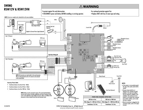 Wiring Diagram Liftmaster Garage Door Opener