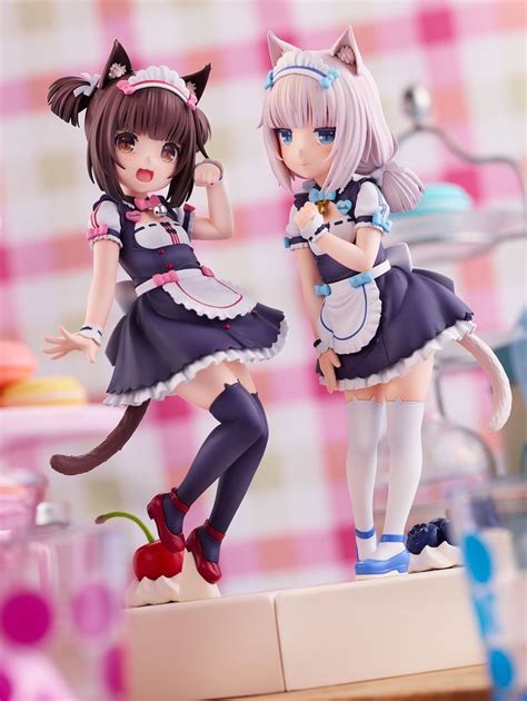 17 Nekopara Chocola And Vanilla Pretty Kitty Style Pvc Figures Anime Figures Anime