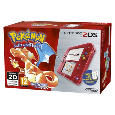 Explore the greatest 2ds nintendo deals online. Nintendo 2DS (Priehľadný, Red) + Pokémon Red Version 3DS ...