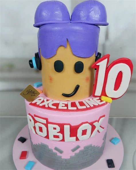 How To Make A Roblox Birthday Cake Roblox Birthday Cake