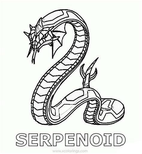 Bakugan Coloring Pages Serpenoid - XColorings.com