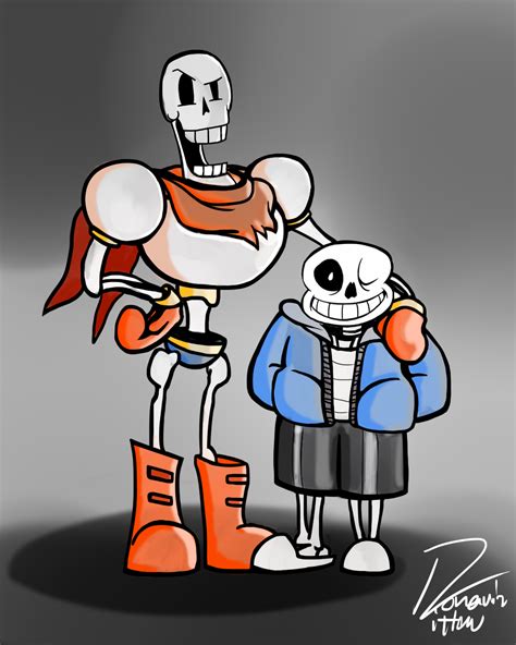 Papyrus And Sans By Dony123 On Deviantart