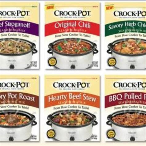 It's all the rage there, so i thought i'd try it. Tryspree - Free Crock-Pot Slow Cooker Seasoning Mix Packet