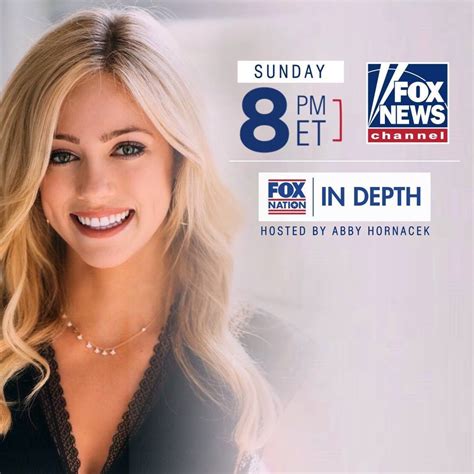 Watch Fox Nation In Depth Tonight At 8p Et Tonight Host Abby Hornacek Goes In Depth With