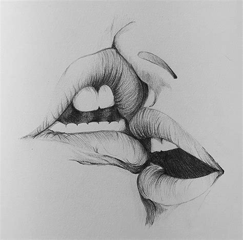 Kiss Drawing On Behance