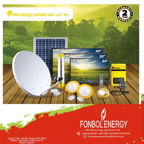 Sun King Home 600 Fonbol Energy