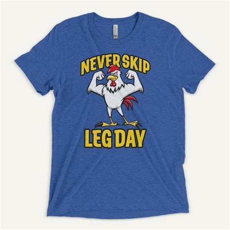 Never Skip Leg Day Mens T Shirt Ministry Of Sweat