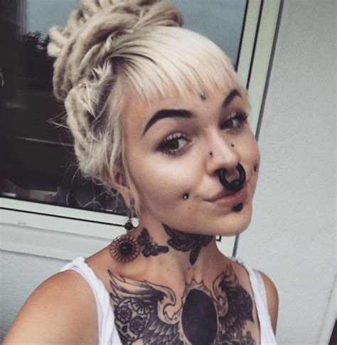 Women With Huge Septums Photo Piercings For Girls Septum Fashion