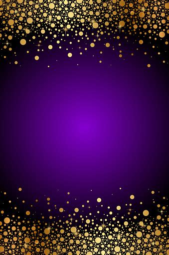 Vector Purple And Gold Luxury Background Stock Illustration Download
