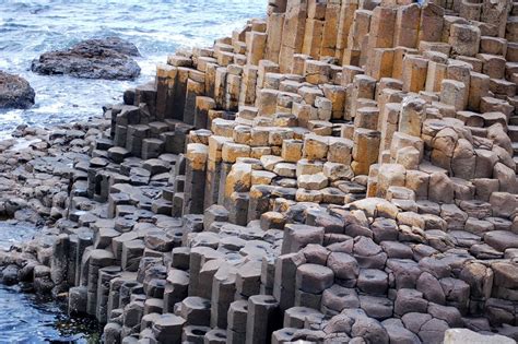 The Giants Causeway Is An Area Of About 40000 Interlocking Basalt