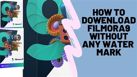 How To Dowenload Filmora9 Whithout Any Water Mark2020water Mark