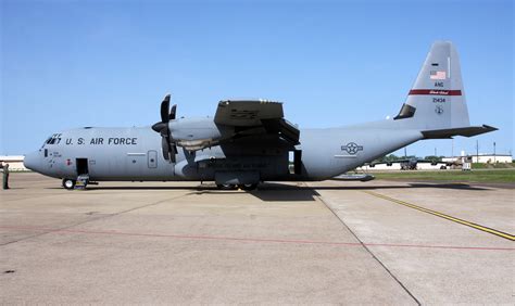 I've seen the plane do this in person. Lockheed C-130J Super Hercules 02- 1434 - 143d Airlift Squ ...