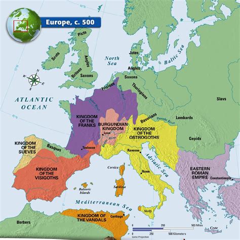 Europa 500 Dc European Map European History World History