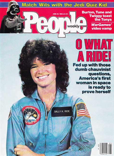 Sally Ride People Magazine April 1983 A Photo On Flickriver