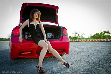 Girl Kute Show Cars Gai Xinh Kute Beauty Drivers Shaping The Honda