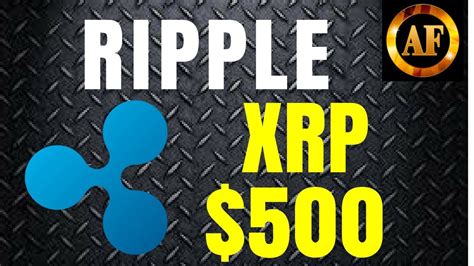 Ripple price predictions for 2019 vary to a great extent: Ripple XRP: Will hit $500: Is it possible? - YouTube