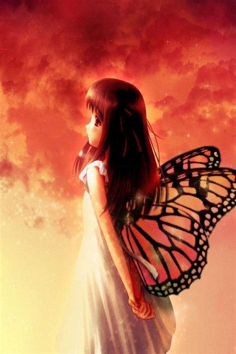 Anime Butterfly Art Pinterest