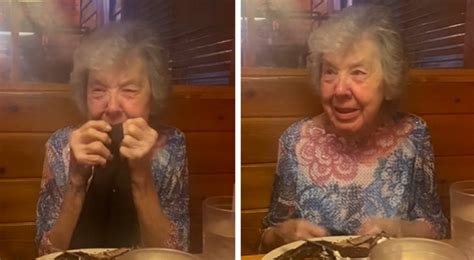 Granny Celebrates Her 84th Birthday At Her Favorite Restaurant She Is