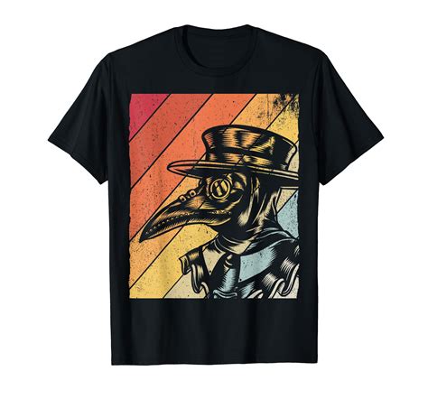 Vintage Plague Doctor Retro Doctor Disguise Plague Doctor T-Shirt