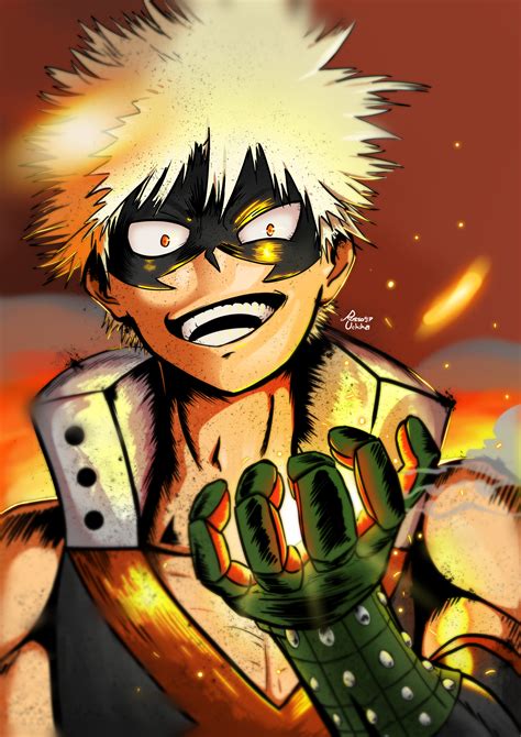 My name is bakugou and this is the place for me to vent out my huge explosing blast rage. Bakugou Katsuki FanArt ROssO97Uchiha by ROssO97Uchiha on ...
