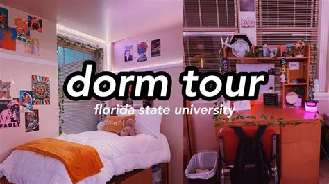 Dorm Room Tour 2020 Freshman Year Florida State University Youtube