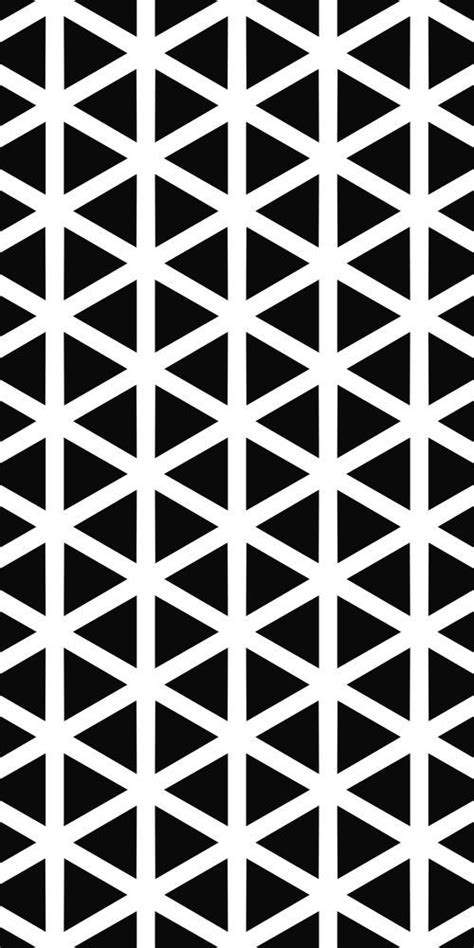 Repeat Monochrome Hexagonal Vector Triangle Pattern Design