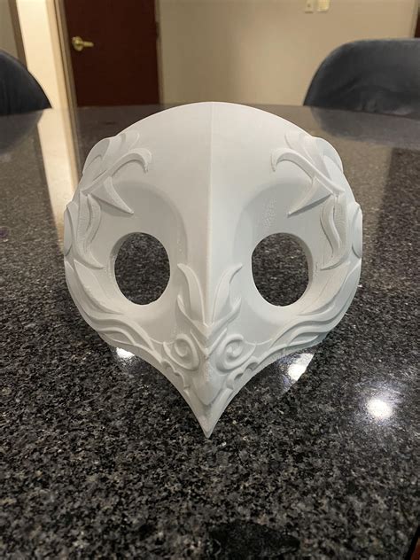 My First 3d Printed Ascian Mask Rffxiv