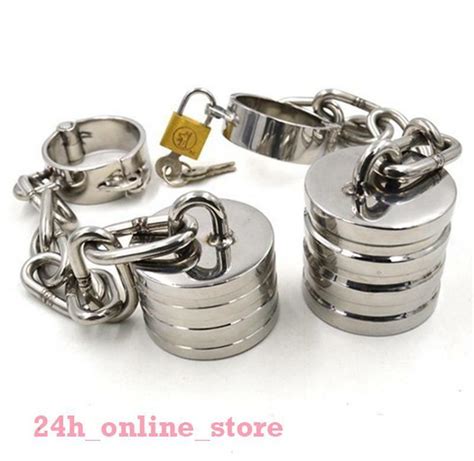 Rings Stainless Steel Scrotum Stretching Ball Stretcher Devices Ball Weights EBay
