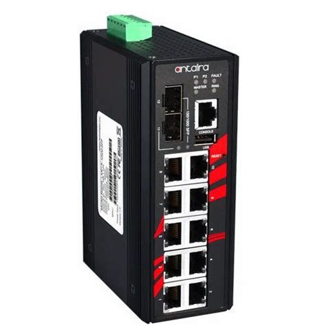 Antaira 12 Port Industrial Gigabit Managed Ethernet Switch At Rs 66125