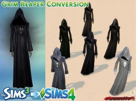 Sims3 To Sims4 Grim Reaper Conversion By Gauntlet101010 On Deviantart