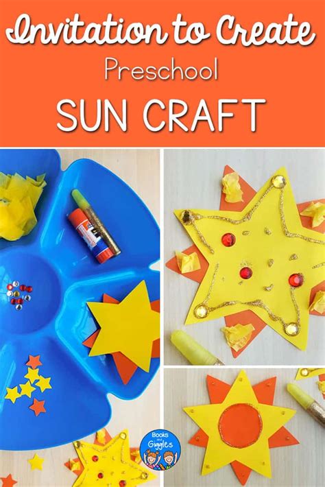 Preschool Sun Crafts An Invitation To Create