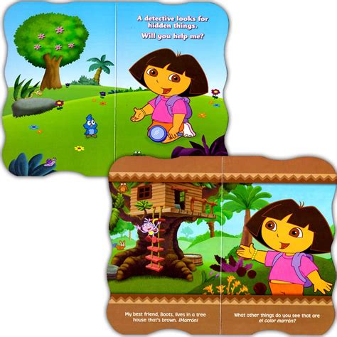 Nickelodeon Dora The Explorer Board Books For Kids Toddlers ~ Bundle Of
