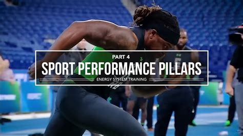 Sport Performance Pillars Energy System Training