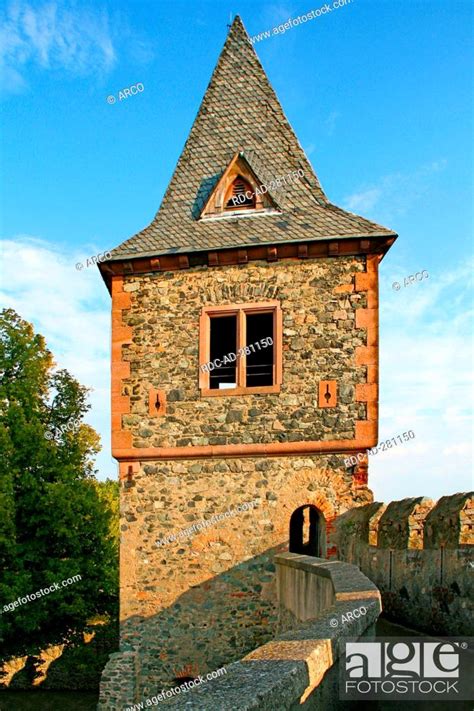 Castle Frankenstein Built Before 1250 Darmstadt Hesse Germany