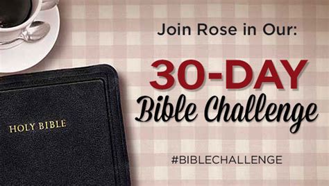 Free Bible Reading Plan Join Roses 30 Day Bible Reading Challenge