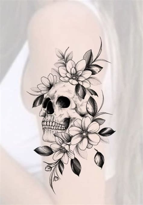 Update More Than 71 Girly Skull Tattoos Best Vn