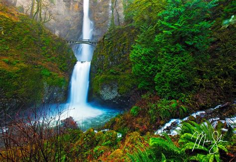 Legend Of Multnomah Falls Columbia River Gorge Oregon
