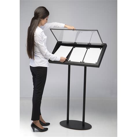 3x A4 Restaurant Menu Display Stand Poster Display Stand