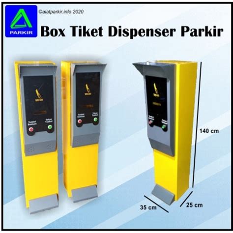 Alat Parkir Box Tiket Dispenser Parkir Jual Box Tiket Parkir