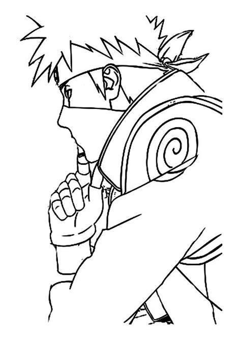 Coloriage Naruto Et Kakashi Coloriages Gratuits Cartoon Coloring Images