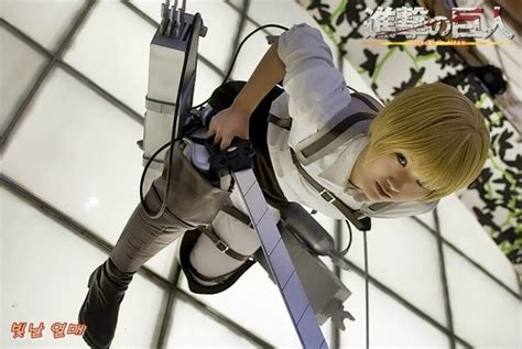 Armin Arlert Shingeki No Kyojin Cosplay By Jiyoon