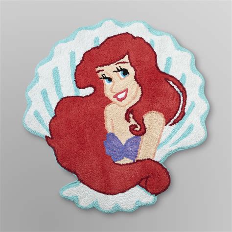 Shop mermaid area rugs from cafepress. Disney Little Mermaid Girl's Bath Rug