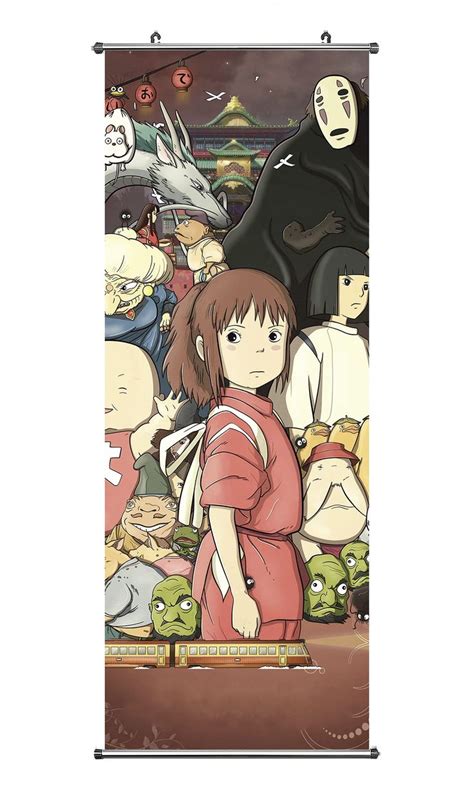 Anime Scroll Poster For Series Character Pattern Fabric Prints 100 Cm