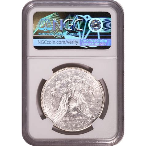 Certified Morgan Silver Dollar 1884 S Au Detals Ngc Golden Eagle Coins