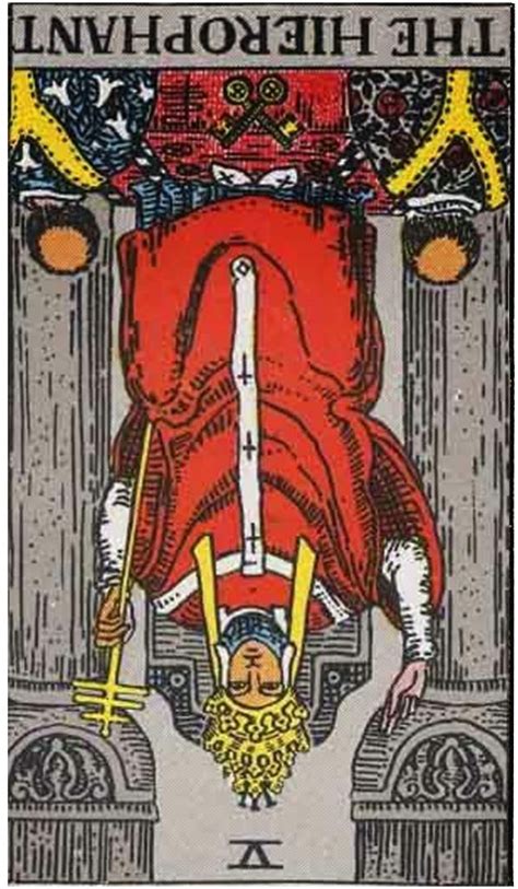 Ý Nghĩa The Hierophant Rider Waite Smith Tarot Giáo Hoàng Trong Rider